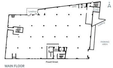 1305-1315 Powell St, Vancouver, BC à louer Plan d’étage– Image 1 sur 2