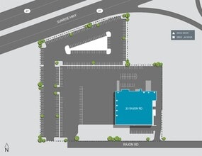 33 Rajon Rd, Bayport, NY à louer Plan de site– Image 1 sur 2