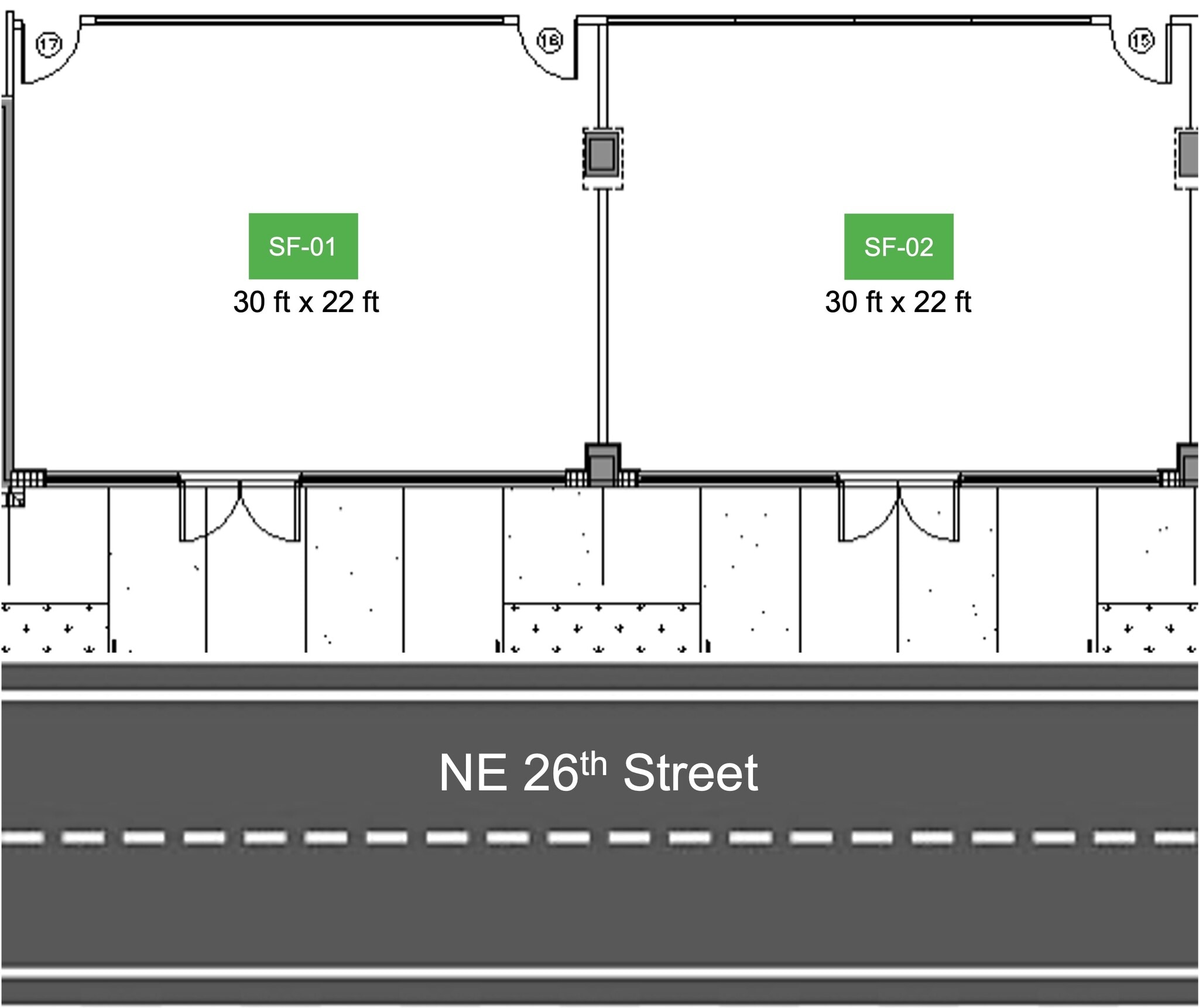 321 NE 26th St, Miami, FL à louer Plan de site– Image 1 sur 4
