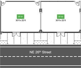 321 NE 26th St, Miami, FL à louer Plan de site– Image 1 sur 4
