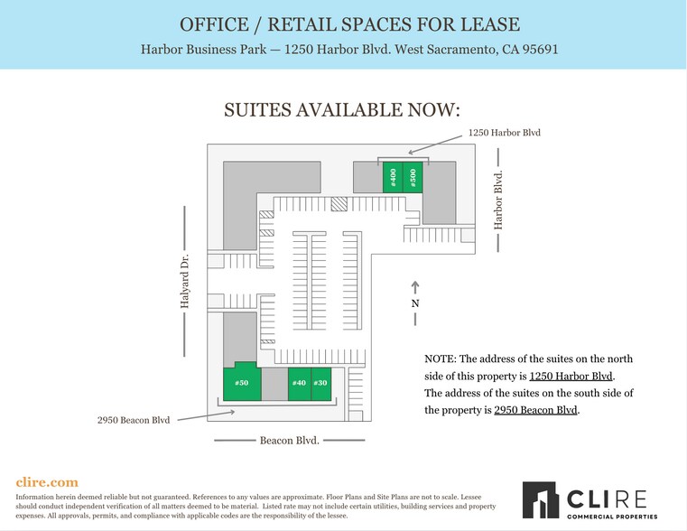 2950 Beacon Blvd, West Sacramento, CA à louer - Plan de site – Image 3 sur 14
