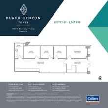 10851 N Black Canyon Hwy, Phoenix, AZ à louer Plan d’étage– Image 1 sur 1