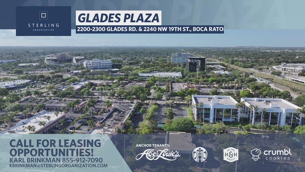 2200-2222 Glades Rd, Boca Raton, FL à louer - Vidéo sur l’annonce professionnelle – Image 2 sur 36