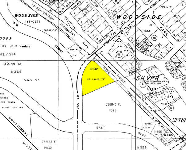 8555 16th St, Silver Spring, MD à louer - Plan cadastral – Image 2 sur 6