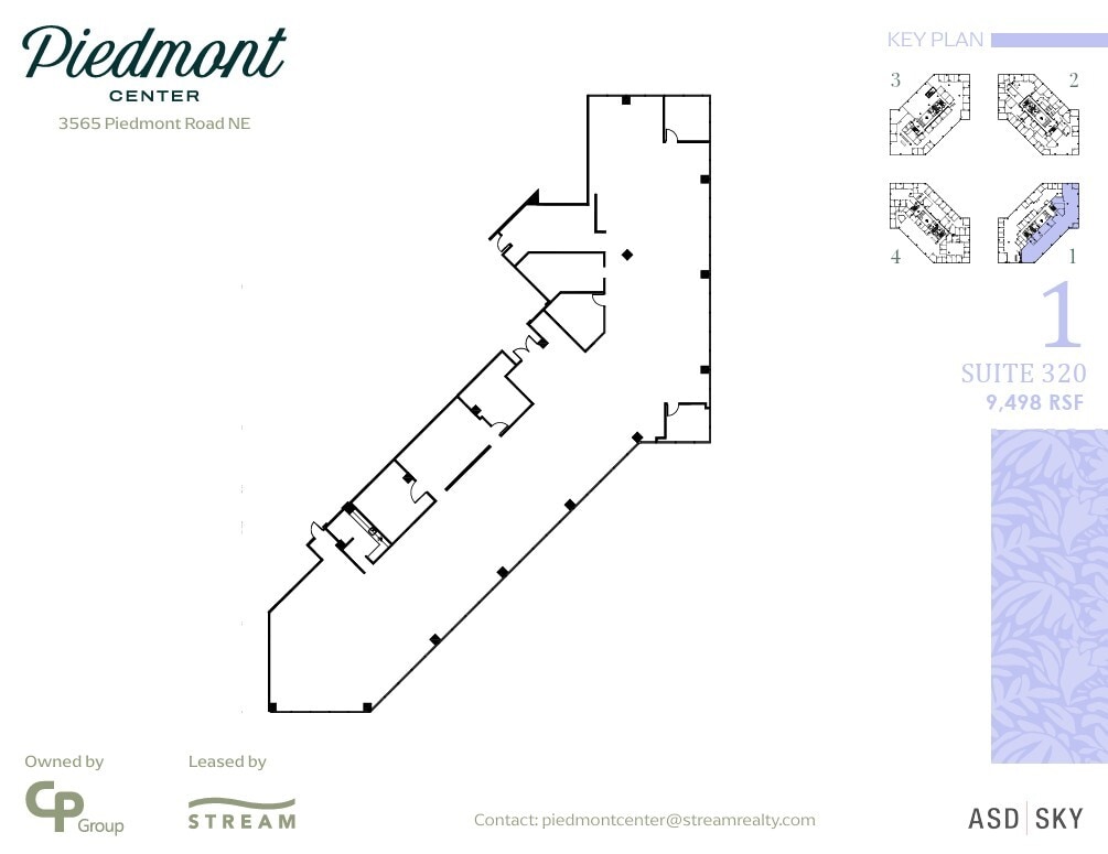 3495 Piedmont Rd NE, Atlanta, GA à louer Plan d’étage– Image 1 sur 1