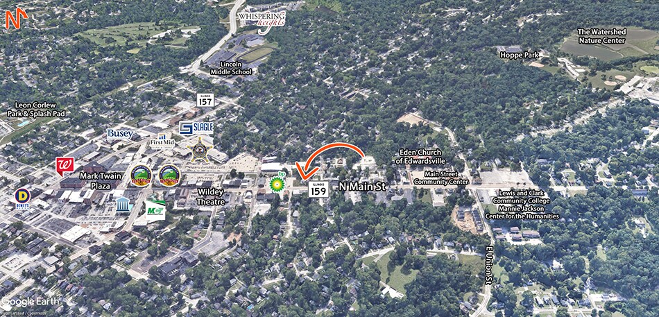 501 N Main St, Edwardsville, IL à louer - Photo de l’immeuble – Image 2 sur 2