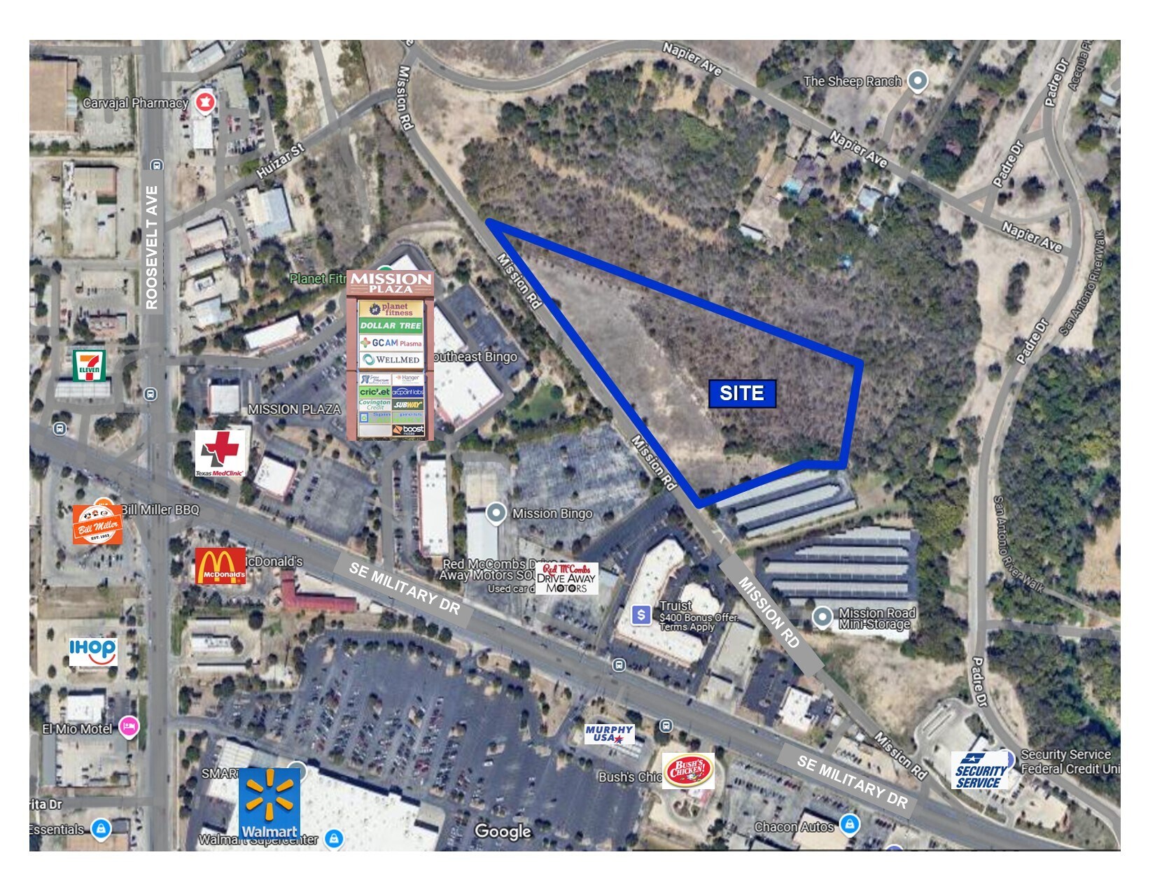 3400 Mission Rd, San Antonio, TX à vendre Photo de l’immeuble– Image 1 sur 5