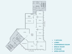 1320 Columbia St, San Diego, CA à louer Plan d’étage– Image 1 sur 1