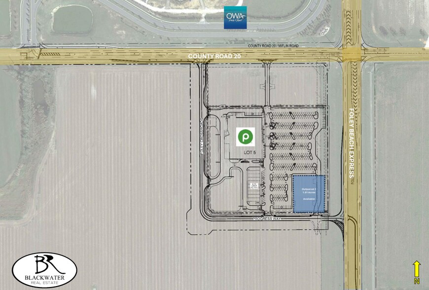 9871-9887 Foley Beach Expy, Foley, AL à louer - Plan de site – Image 3 sur 4