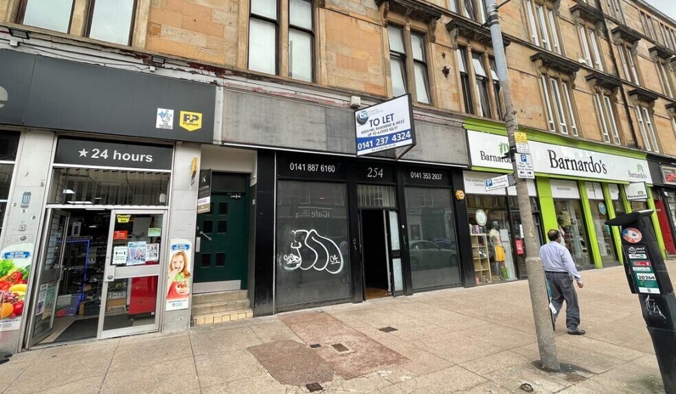 254 Great Western Rd, Glasgow à louer - Photo de l’immeuble – Image 1 sur 2