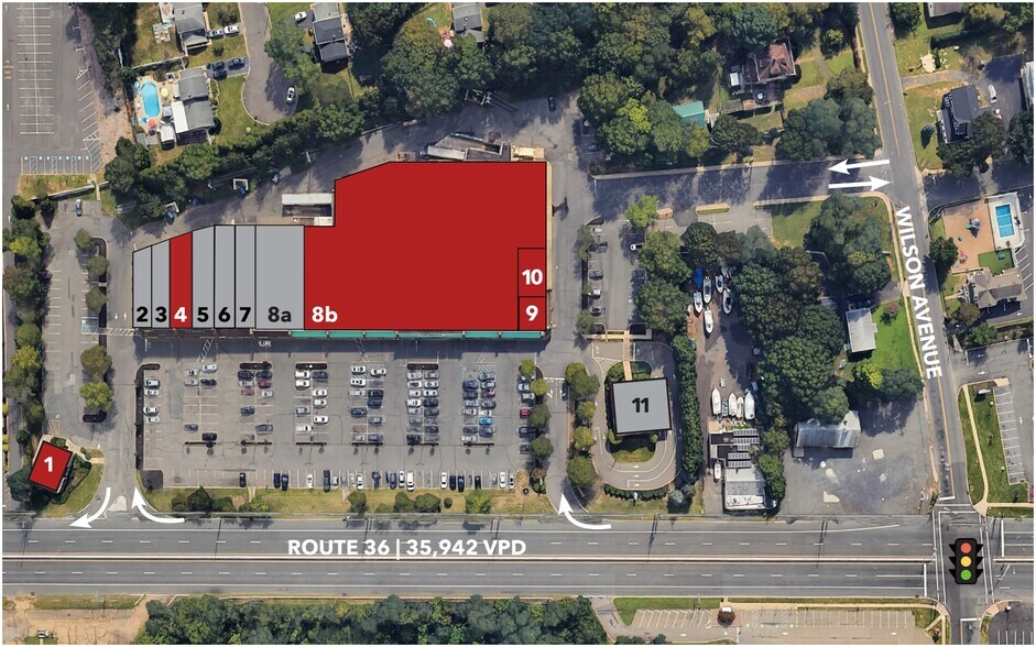 430 State Hwy Rte 36, Middletown, NJ à louer - Plan de site – Image 2 sur 12