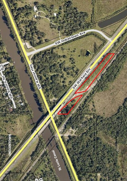 0 Kanner Hwy & Warfield Blvd, Indiantown, FL à vendre - Aérien – Image 3 sur 4