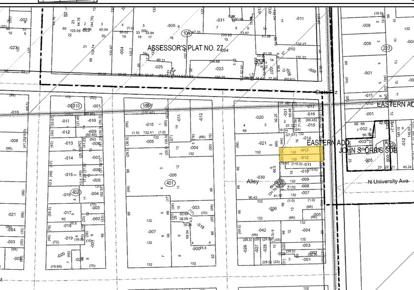 312-314 S State St, Ann Arbor, MI à louer - Plan cadastral – Image 2 sur 11