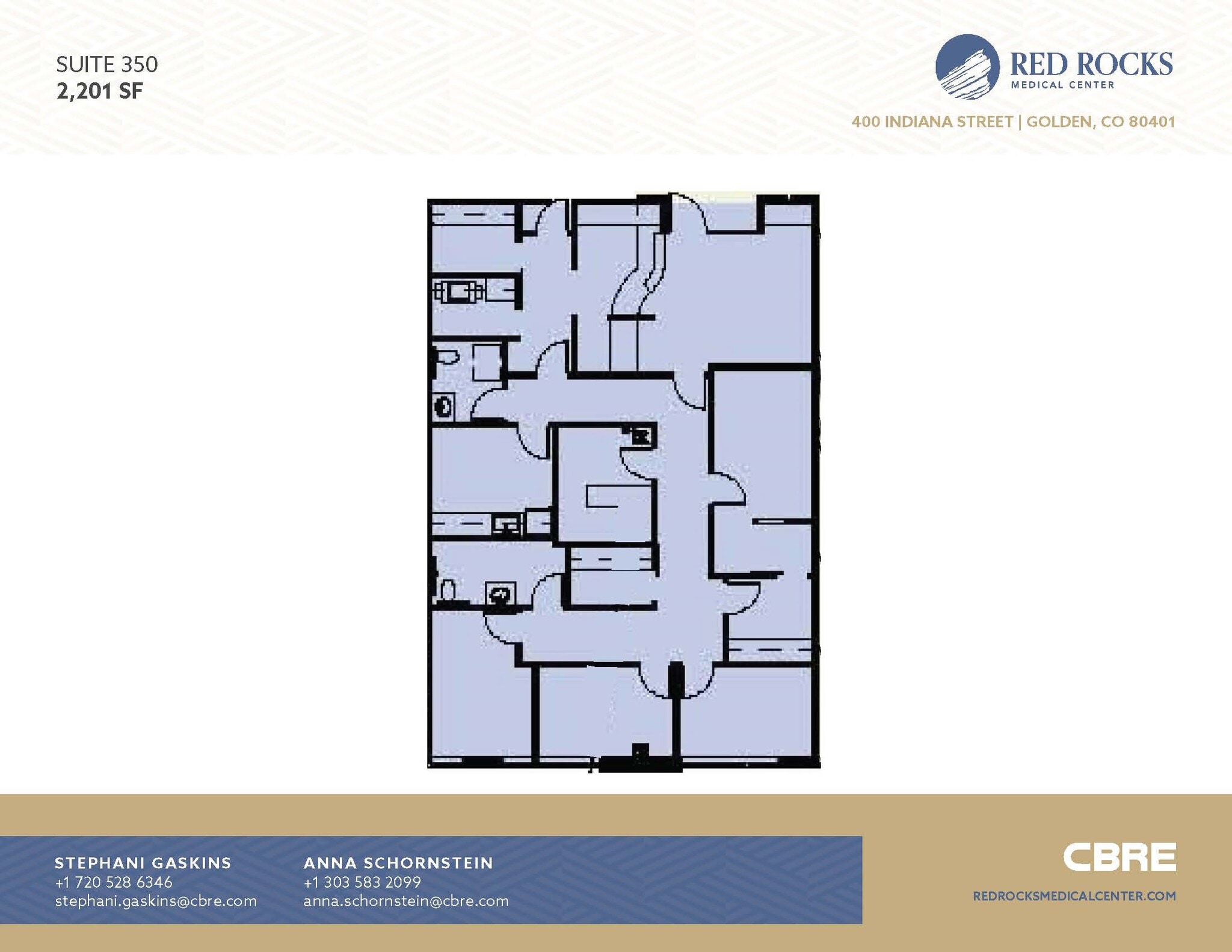 400 Indiana St, Golden, CO à louer Plan d’étage– Image 1 sur 1