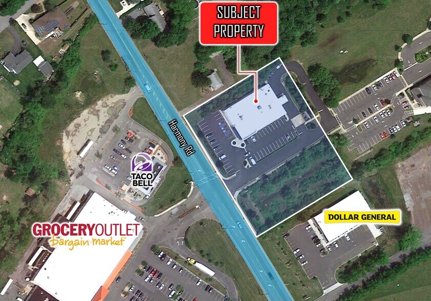 380 Harmony Rd, Gibbstown, NJ à vendre - Aérien – Image 3 sur 3