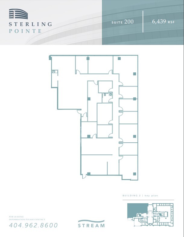 301 Perimeter Ctr N, Atlanta, GA à louer Plan d’étage– Image 1 sur 1