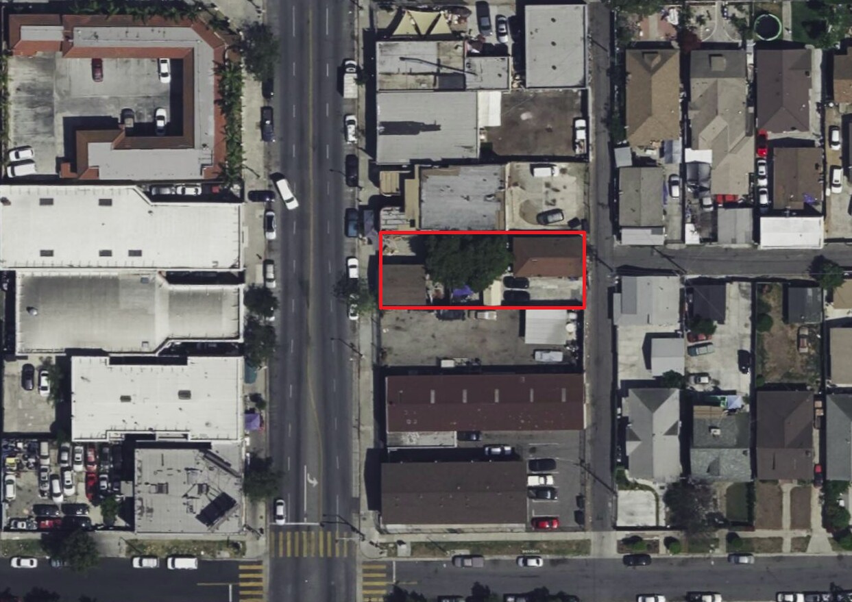 4512 S Vermont Ave, Los Angeles, CA à vendre Aérien– Image 1 sur 2
