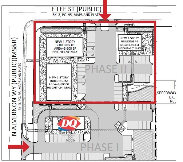 SEC E Lee St & Alvernon Way, Tucson, AZ à louer Plan de site– Image 1 sur 1