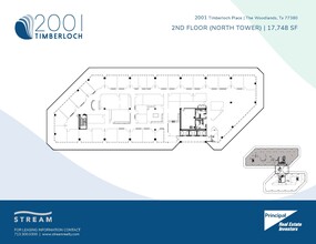 2001 Timberloch Pl, The Woodlands, TX à louer Plan d’étage– Image 1 sur 1