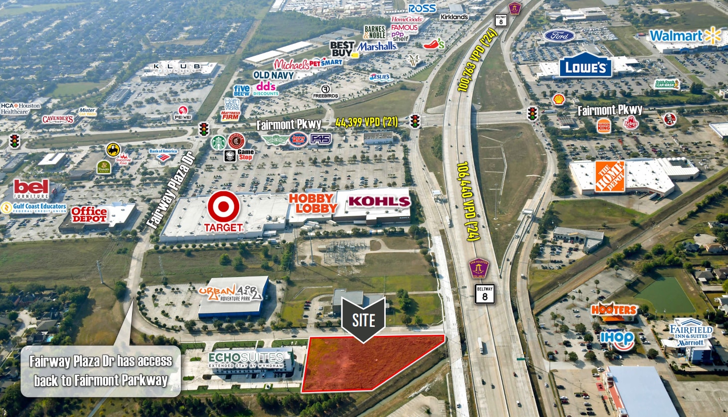 Fairway Plaza Dr, Pasadena, TX à vendre Aérien– Image 1 sur 4
