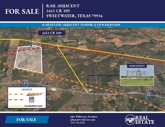 Plus de détails pour 2411 CR 109, Sweetwater, TX - Terrain à vendre