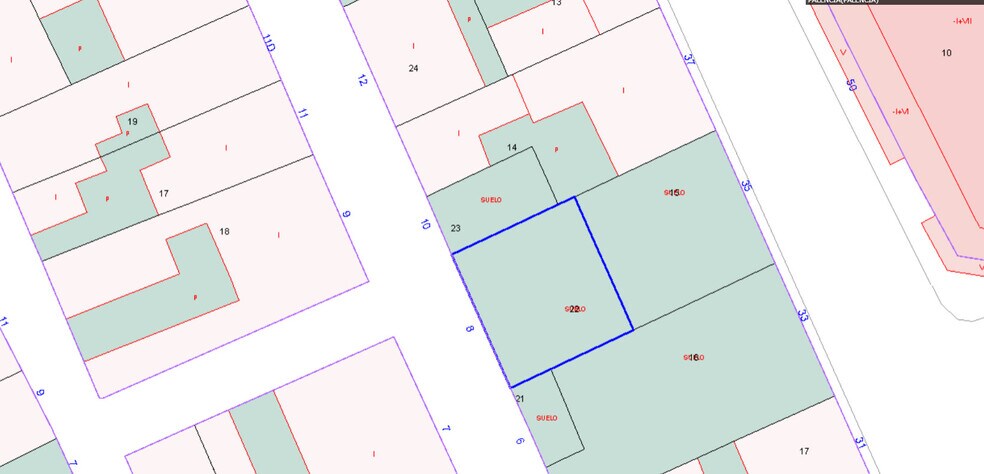 Terrain dans Numancia de la Sagra à vendre - Plan d’étage – Image 2 sur 10
