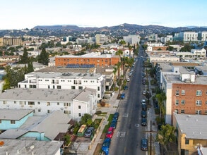 1223 N Edgemont St, Los Angeles, CA - Vue aérienne  vue de carte