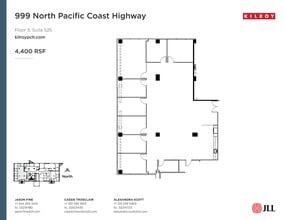 999 N Pacific Coast Hwy, El Segundo, CA à louer Plan de site– Image 1 sur 1