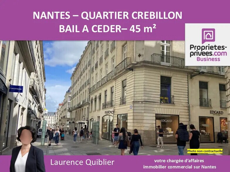 Local commercial dans Nantes à louer - Photo de l’immeuble – Image 3 sur 8