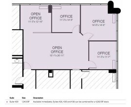 481 N Frederick Ave, Gaithersburg, MD à louer Plan d’étage– Image 1 sur 1