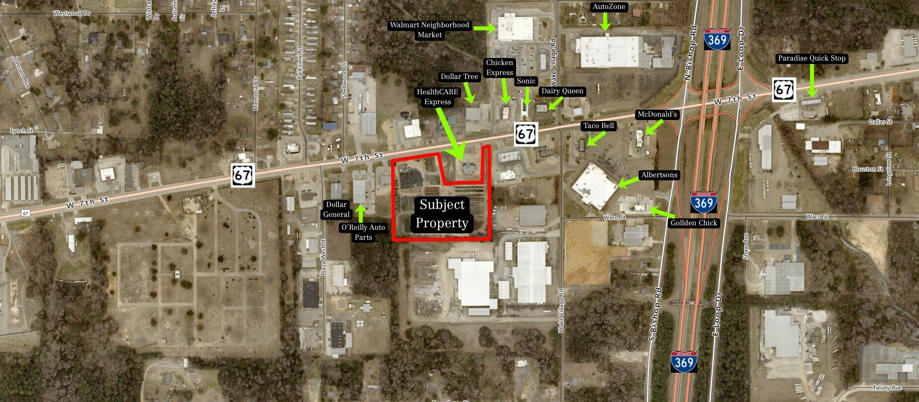 4815 W 7th St, Texarkana, TX à vendre Photo principale– Image 1 sur 3
