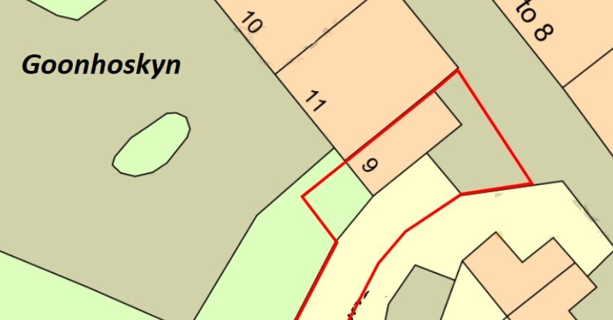 Goonhoskyn Farm, Newquay à louer - Plan de site – Image 1 sur 1