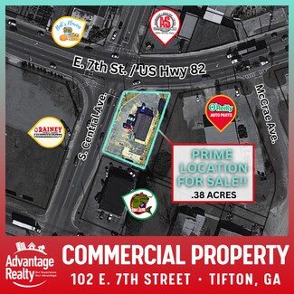 Plus de détails pour 102 7th St E, Tifton, GA - Local d’activités à vendre