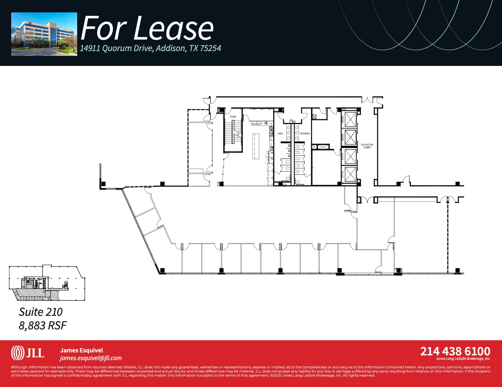 14911 Quorum Dr, Addison, TX à louer Plan d’étage– Image 1 sur 1