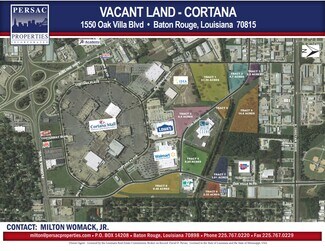 Plus de détails pour 9401 Cortana Pl, Baton Rouge, LA - Terrain à vendre