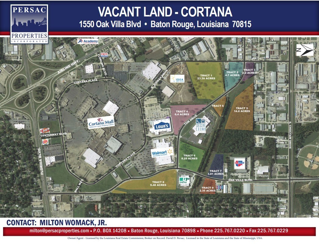 9401 Cortana Pl, Baton Rouge, LA à vendre Aérien– Image 1 sur 2