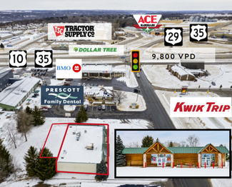 Plus de détails pour 1003 Campbell St, Prescott, WI - Local commercial à vendre