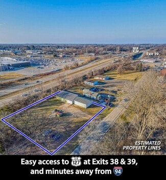 Plus de détails pour 240 Watts Rd, Jackson, MI - Industriel/Logistique à vendre