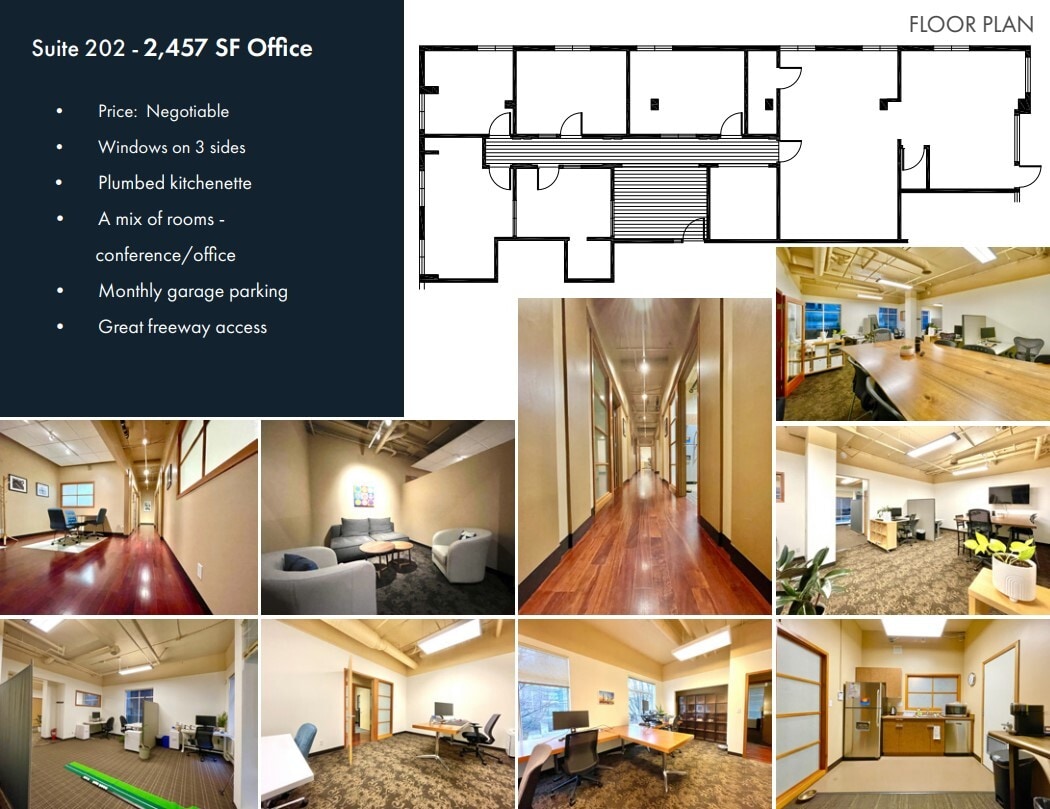 1808 Bellevue Ave, Seattle, WA à louer Plan d’étage– Image 1 sur 10