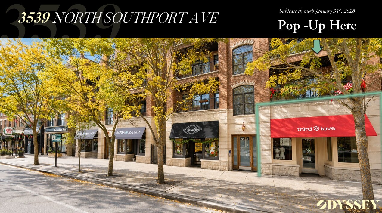3539 N Southport Ave, Chicago, IL à louer Photo de l’immeuble– Image 1 sur 3