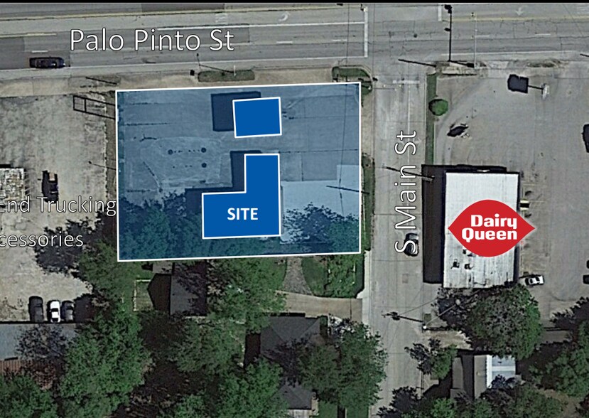501 Palo Pinto St, Weatherford, TX à louer - Plan de site – Image 2 sur 8