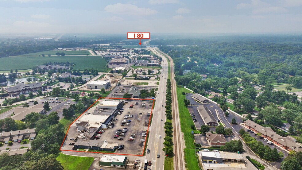 340-358 W Maple St, New Lenox, IL à vendre - Aérien – Image 2 sur 14