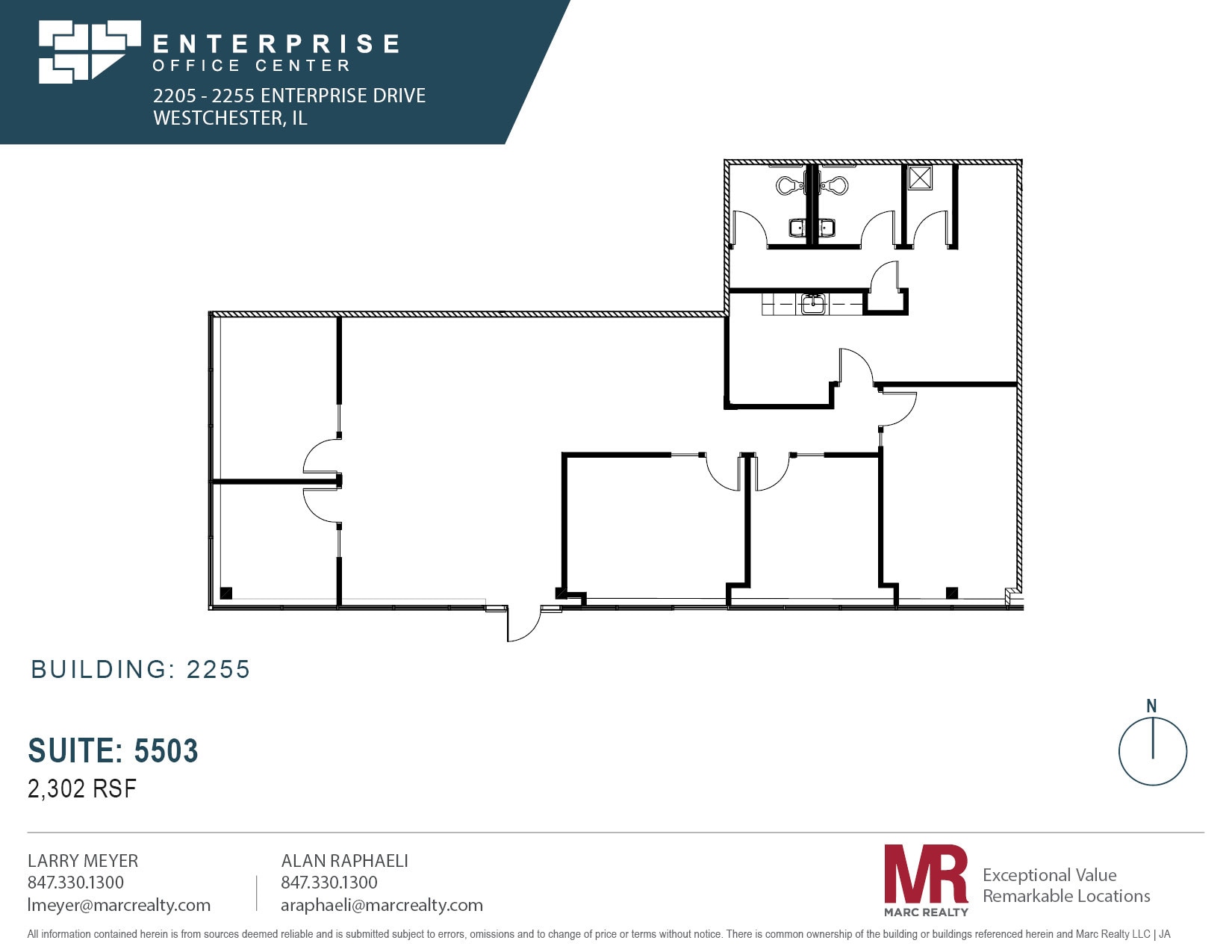 2255 Enterprise Dr, Westchester, IL à louer Plan d’étage– Image 1 sur 1