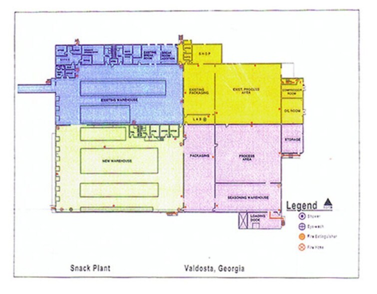 Former Organic Milling Facility portefeuille de 2 biens à vendre sur LoopNet.fr - Plan d’étage – Image 3 sur 7