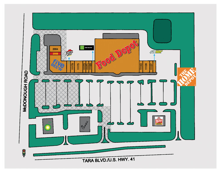 11155 Tara Blvd, Hampton, GA à louer - Photo de l’immeuble – Image 2 sur 5