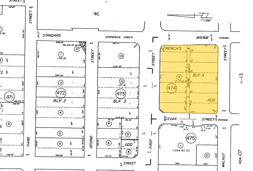 938-940 E 1st St, Santa Ana, CA à vendre - Plan cadastral – Image 3 sur 3