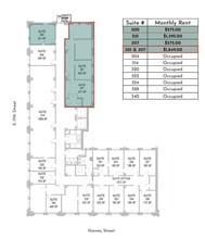 319 S 17th St, Omaha, NE à louer Plan d’étage– Image 1 sur 1