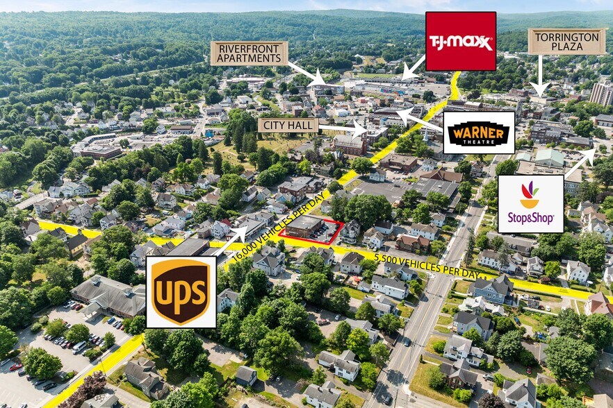 253-257 Main St, Torrington, CT à louer - Photo de l’immeuble – Image 3 sur 7