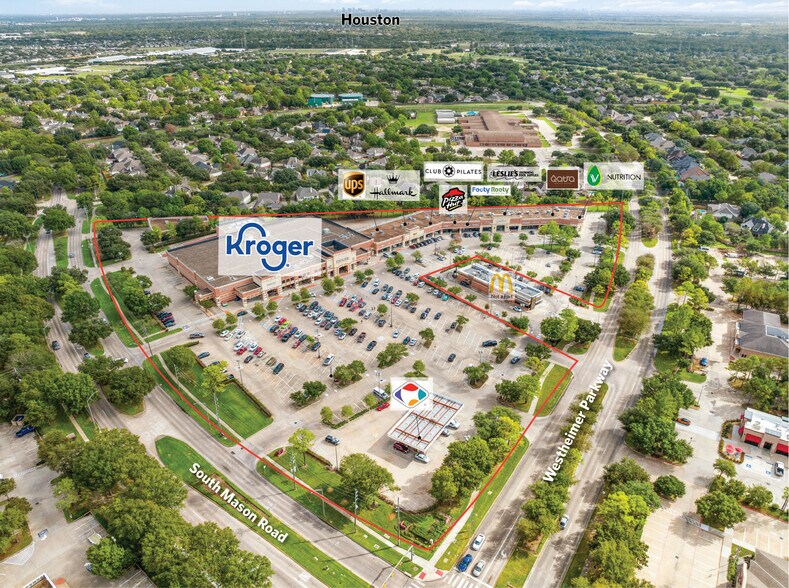 22010-22150 Westheimer Pky, Katy, TX à louer - Aérien – Image 2 sur 13