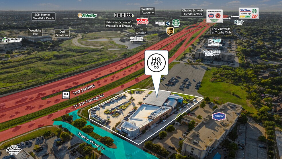 2980 SH TX-114 Frontage Rd, Trophy Club, TX à vendre - Photo de l’immeuble – Image 2 sur 7